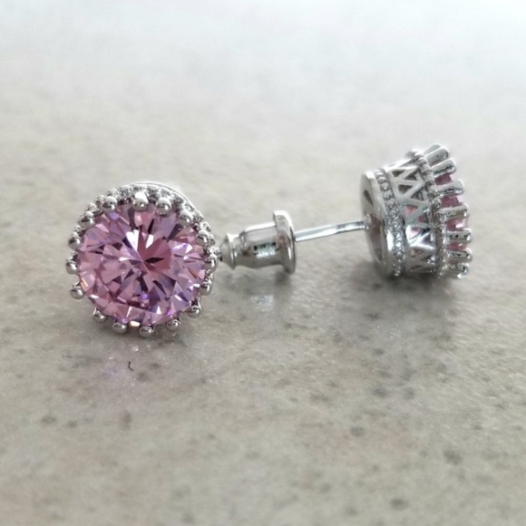 9mm Pink Studs